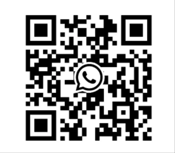 امسح الرمز للتواصل عبر واتساب